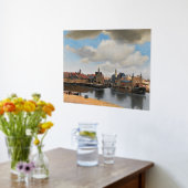 Johannes Vermeer, van Deft, Uitzicht Delft Folie Afdrukken (Laag (Keuken))