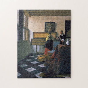 Johannes Vermeer, van Delft, De muzieklessen Legpuzzel