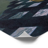 Johannes Vermeer, van Delft, De muzieklessen Poster (Hoek)