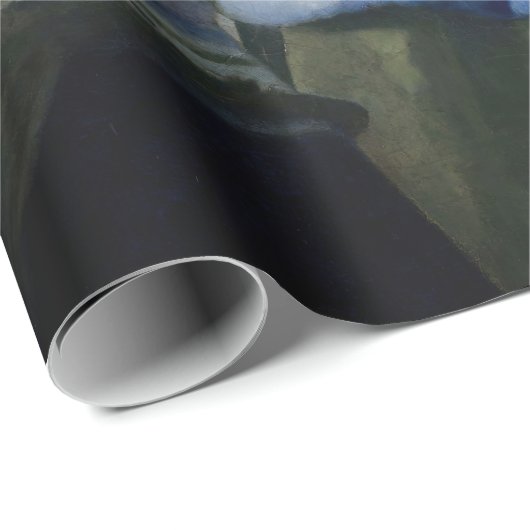 Johannes Vermeer - Vrouw in Blauw Leest een brief Cadeaupapier (Rol Hoek)