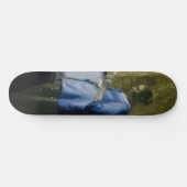 Johannes Vermeer - Vrouw in Blauw Leest een brief Persoonlijk Skateboard (Horizontaal)