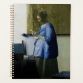 Johannes Vermeer - Vrouw in Blauw Leest een brief Planner (Voorkant)