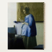 Johannes Vermeer - Vrouw in Blauw Leest een brief Planner (Achterkant)