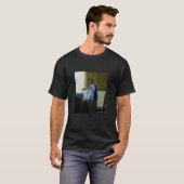 Johannes Vermeer - Vrouw in Blauw Leest een brief T-shirt (Voorkant volledig)