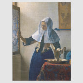Johannes Vermeer - Vrouw met een waterpitcher Tissuepapier
