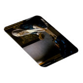 Johannes Vermeer - Woman Holding a Balance Magneet (Rechterzijde)