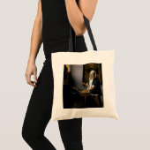 Johannes Vermeer - Woman Holding a Balance Tote Bag (Voorkant (product))