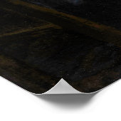 Johannes Vermeer - Young Woman met een Lute Poster (Hoek)