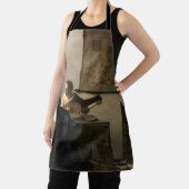 Johannes Vermeer - Young Woman met een Lute Schort (Insitu)