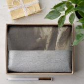 Johannes Vermeer - Young Woman Seated at Virginal Tissuepapier (Geschenk)