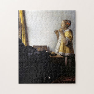 Johannes Vermeer - Young Woman with Pearl Ketting Legpuzzel