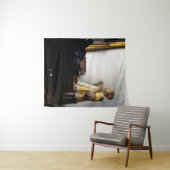 Johannes Vermeer - Young Woman with Pearl Ketting Wandkleed (In Situ (horizontaal))