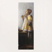 Johannes Vermeer - Young Woman with Pearl Ketting Yogamat (Achterkant)