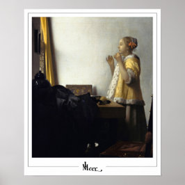 Johannes Vermeer Zedign Art Poster #15