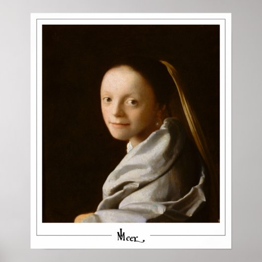 Johannes Vermeer Zedign Art Poster #21 (Voorkant)
