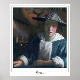 Johannes Vermeer Zedign Art Poster #23