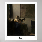Johannes Vermeer Zedign Art Poster #27 (Voorkant)