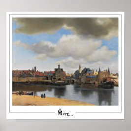Johannes Vermeer Zedign Art Poster #29