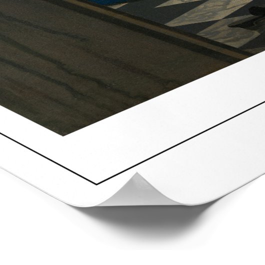 Johannes Vermeer Zedign Art Poster #32 (Hoek)