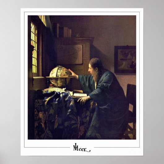 Johannes Vermeer Zedign Art Poster #36 (Voorkant)