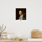 Johannes Vermeer Zedign Kunstposter #21 Poster (Keuken)