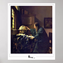 Johannes Vermeer Zedign Kunstposter #36