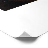 Johannes Vermeer's Kunst van schilderen ongeveer 1 Poster (Hoek)