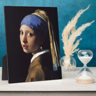 Johannes Vermeer's meisje met een pareltje Fotoplaat