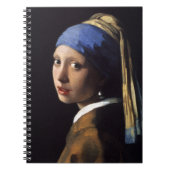 Johannes Vermeer's meisje met een pareltje Notitieboek (Voorkant)