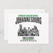 Johannesburg Briefkaart (Voorkant / Achterkant)