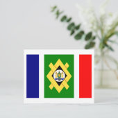 Johannesburg Flag Briefkaart (Staand voorkant)