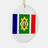 Johannesburg Flag Keramisch Ornament (Rechts)