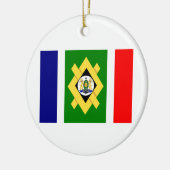 Johannesburg Flag Keramisch Ornament (Links)
