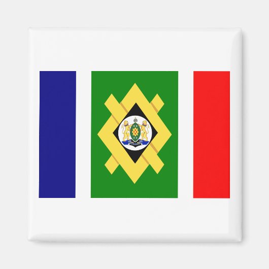Johannesburg Flag Magneet (Voorkant)