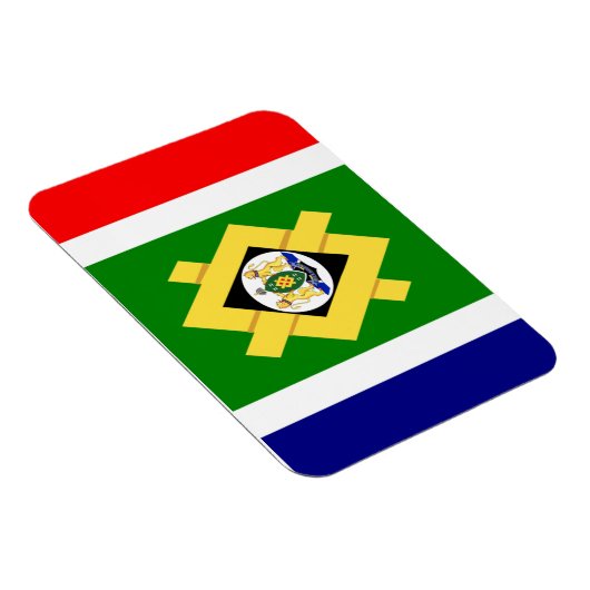 Johannesburg Flag Magneet (Rechterzijde)