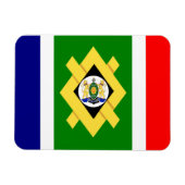 Johannesburg Flag Magneet (Horizontaal)