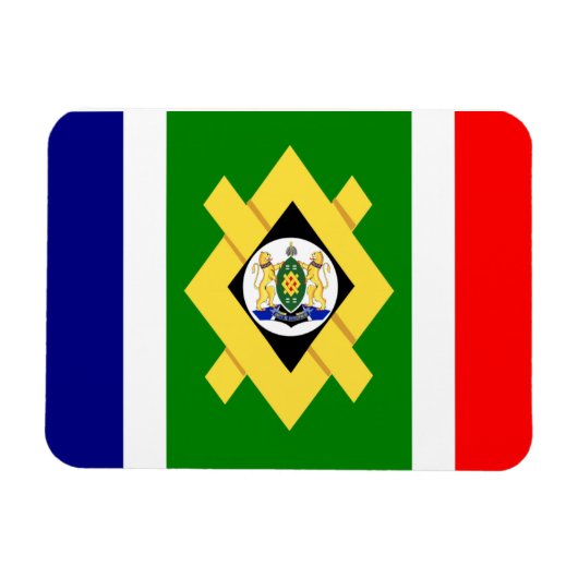 Johannesburg Flag Magneet (Horizontaal)