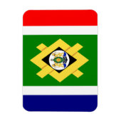 Johannesburg Flag Magneet (Verticaal)