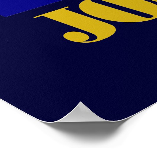 Johannesburg Flag Poster (Hoek)