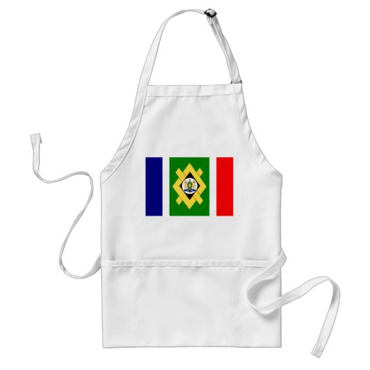 Johannesburg Flag Standaard Schort (Voorkant)