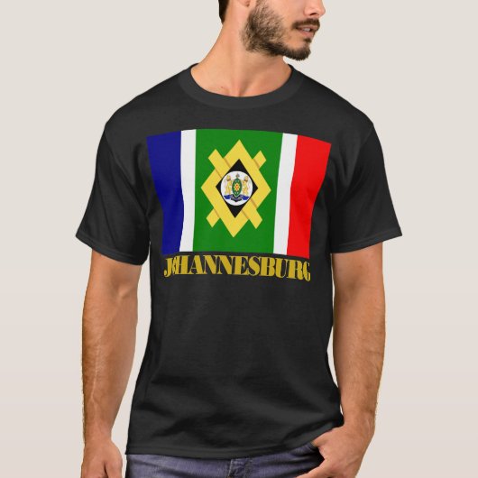Johannesburg Flag T-shirt (Voorkant)
