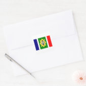 Johannesburg Flag Vierkante Sticker (Envelop)