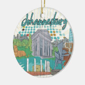 Johannesburg Keramisch Ornament (Links)