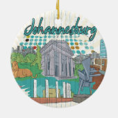 Johannesburg Keramisch Ornament (Achterkant)