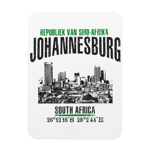 Johannesburg Magneet (Verticaal)