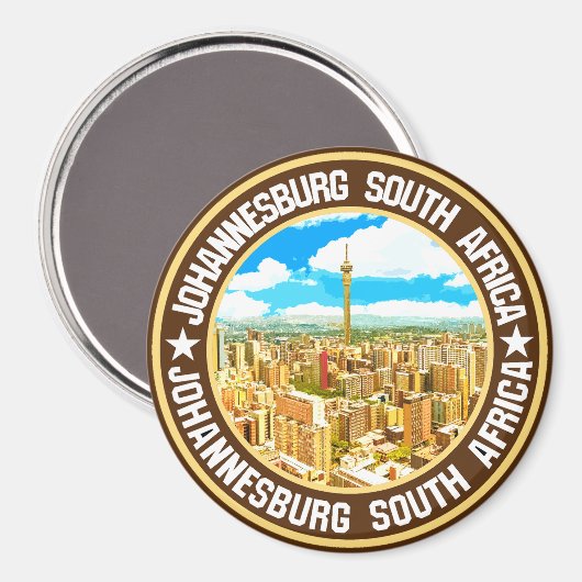 Johannesburg Magneet (Voorkant / Achterkant)