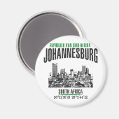 Johannesburg Magneet (Voorkant / Achterkant)