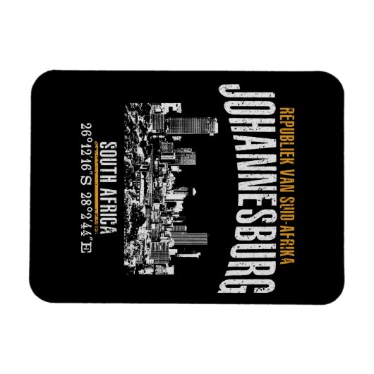 Johannesburg Magneet (Horizontaal)