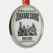 Johannesburg Metalen Ornament (Rechts)