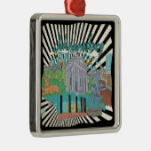 Johannesburg Metalen Ornament (Rechts)